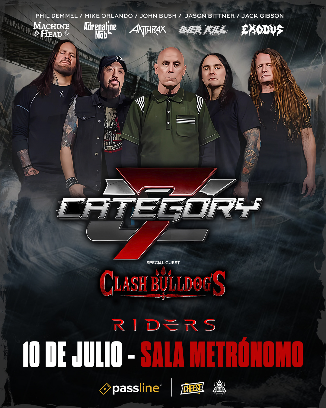 Category 7: La raíz de la súper banda del thrash